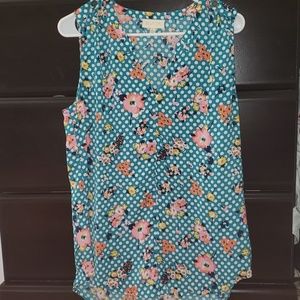 Modcloth Label Sleeveless Blouse